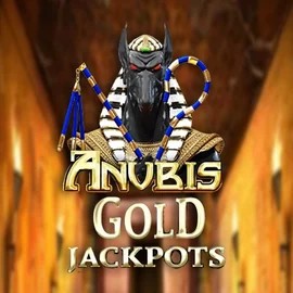 Anubis Gold Jackpots logo by Inspired Gaming at Stonevegas Casino