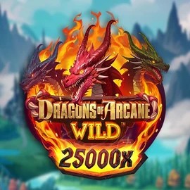 Dragons of Arcane Wild logo – Slots by Foxium at Stonevegas Casino