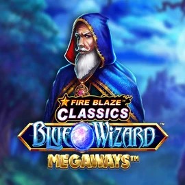 Fire Blaze Blue Wizard Megaways game by Rarestone Gaming – logo hosted on Stonevegas Casino