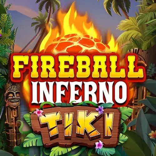Fireball Inferno Tiki by NetEnt, showcased at stonevegass.at – game logo
