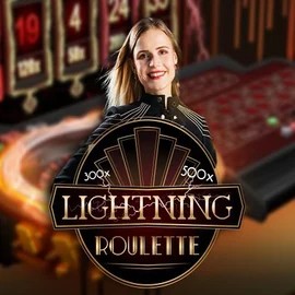 Lightning Roulette logo by Evolution Stonevegas Casino