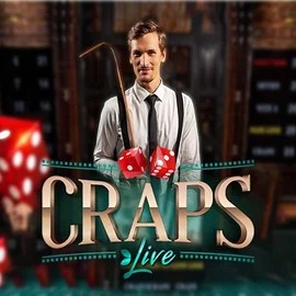 Live Craps logo by Evolution at Stonevegas Casino