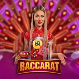 Mega Baccarat game by Pragmatic Play – logo hosted on Stonevegas Casino