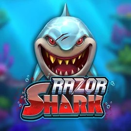 Razor Shark slot logo by Push Gaming at Stonevegas Casino